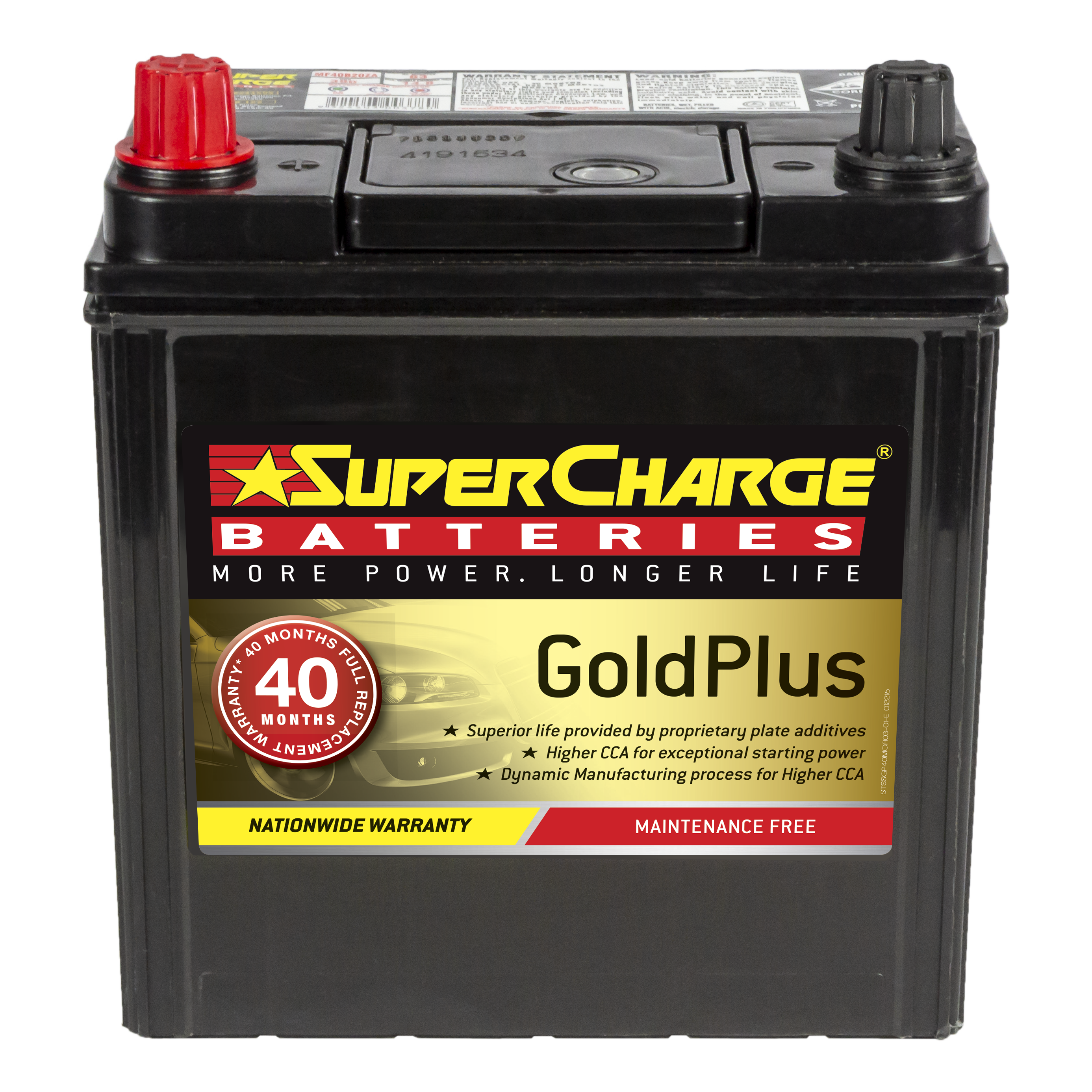 MF40B20 Supercharge Gold Plus MF40B20 | Cars