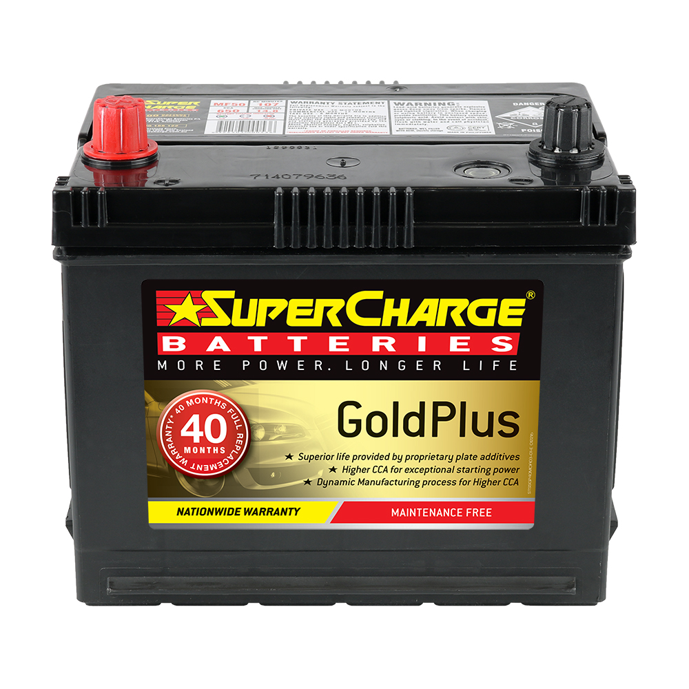 MF50 Supercharge Gold Plus MF50 | Cars