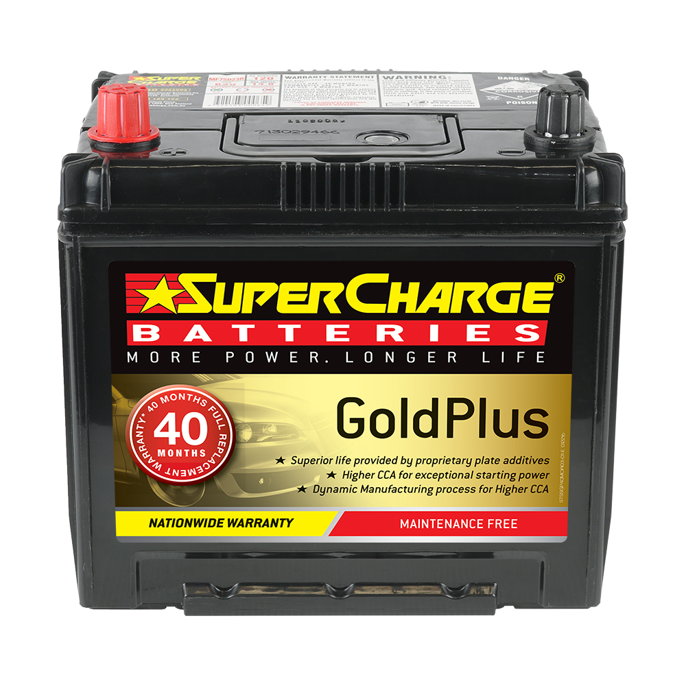 MF75D23R Supercharge Gold Plus MF75D23R | Cars