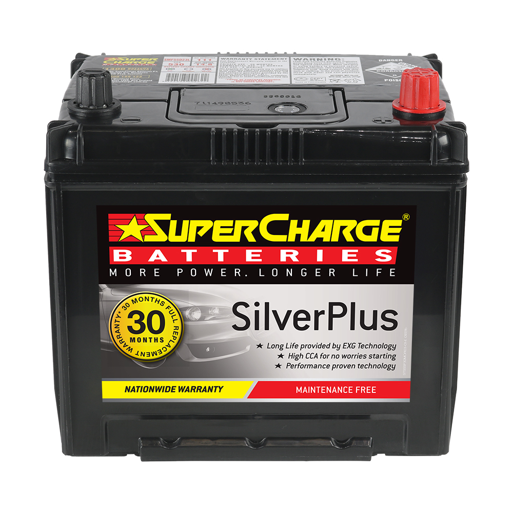 SMF55D23L SuperCharge Silver Plus SMF55D23L | Cars